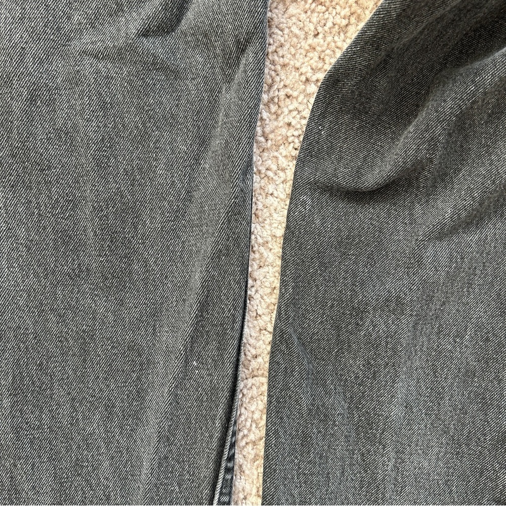 Levi's Vintage Charcoal Gray Orange Tab 560 Loose Fit Tapered Leg Jeans 34x36 - Picture 7 of 10